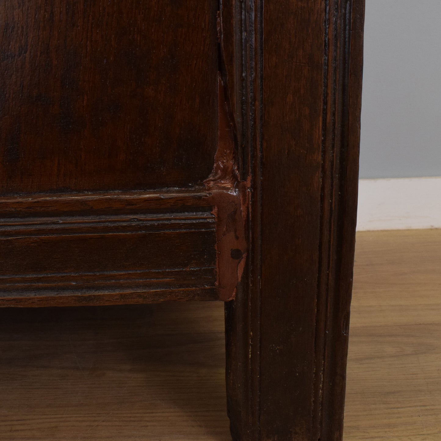 Solid Oak Antique Coffer