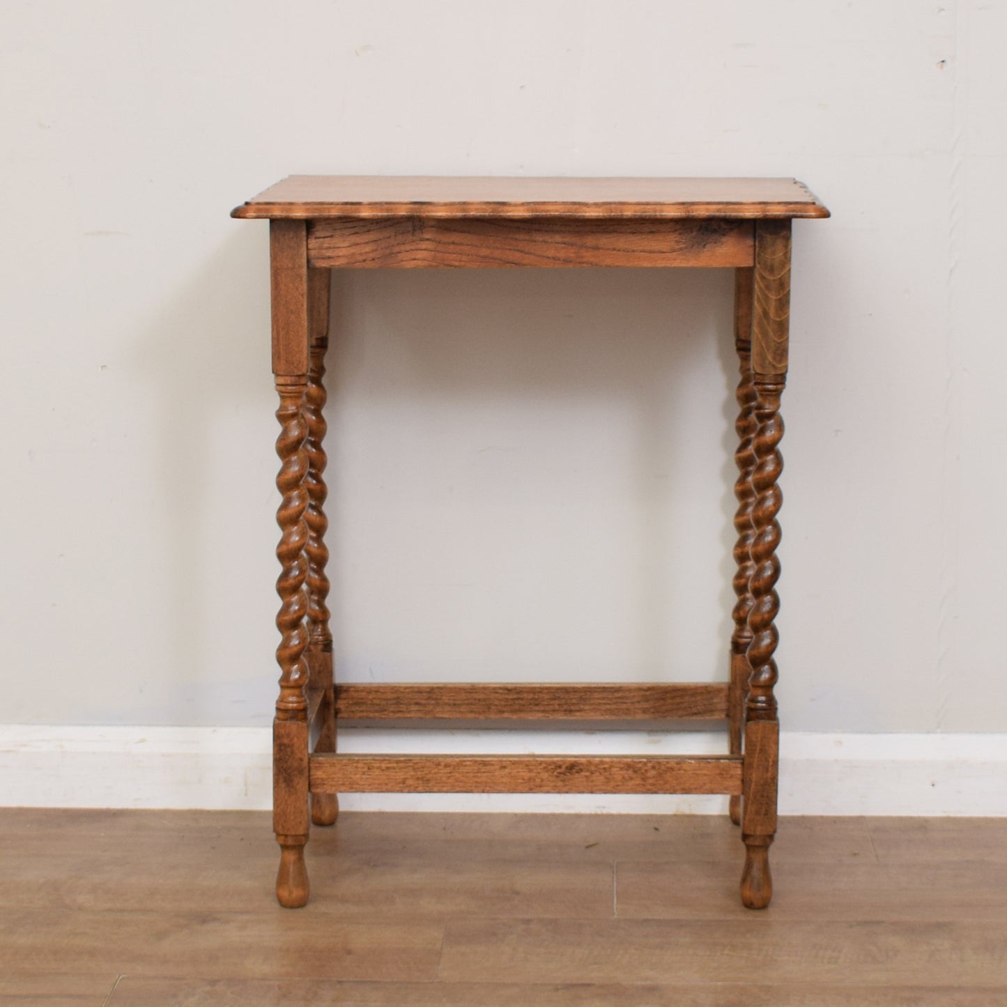 Restored Barley Twist Side Table