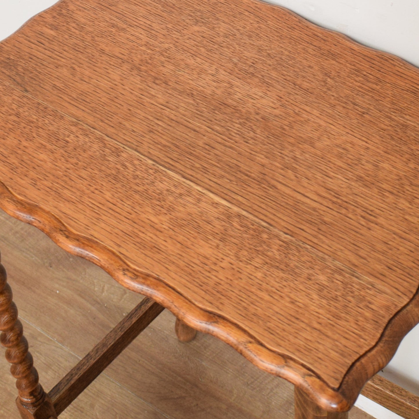 Restored Barley Twist Side Table