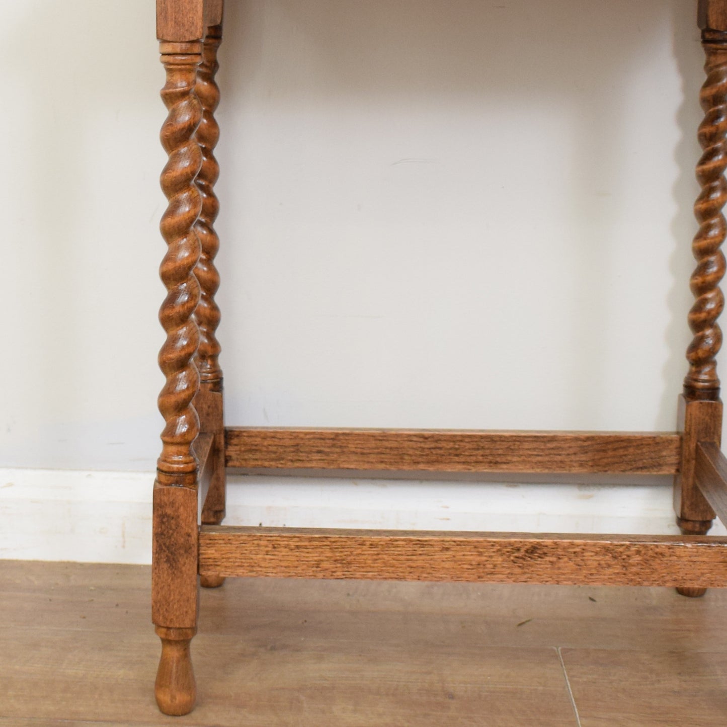 Restored Barley Twist Side Table