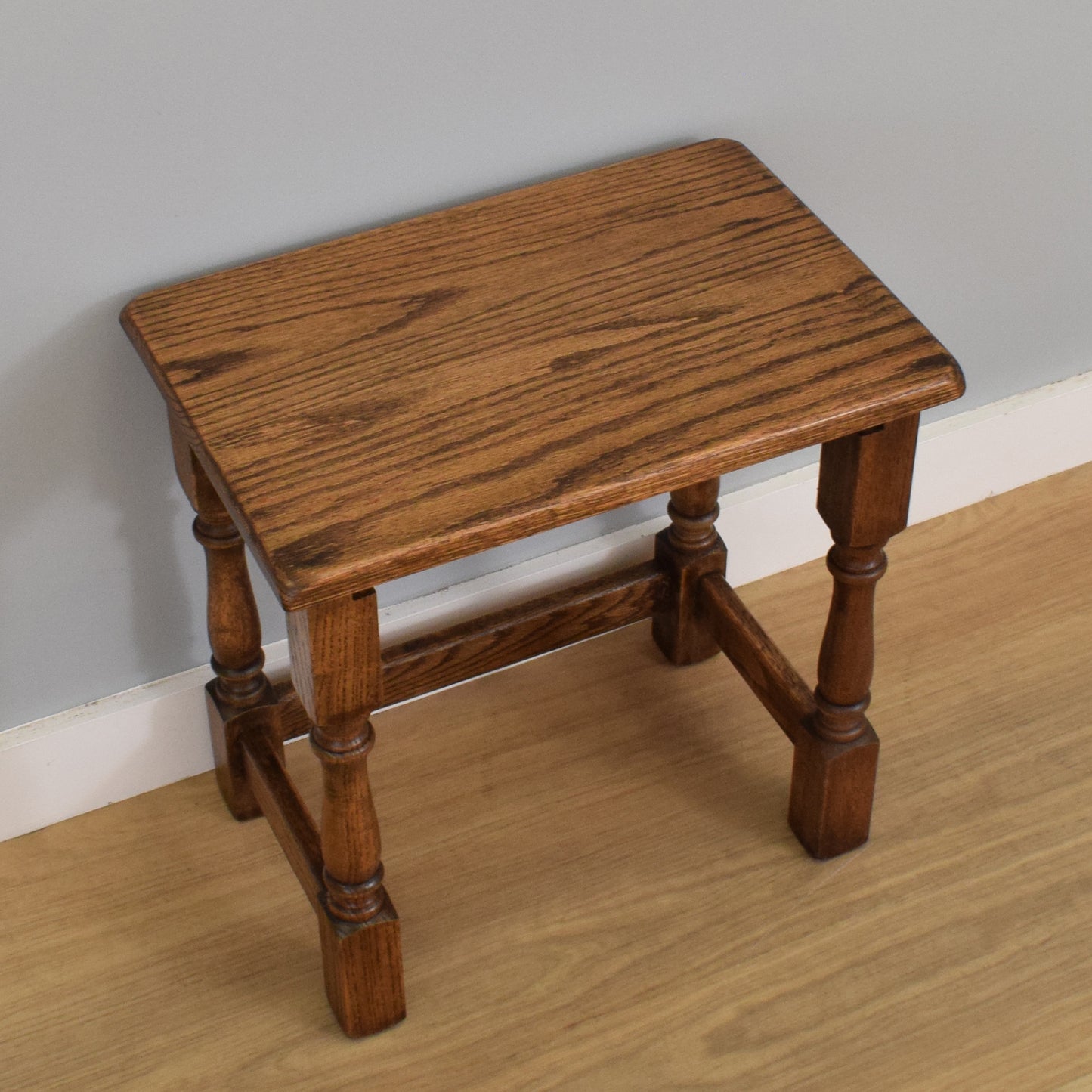 Oak Nest of Two Tables