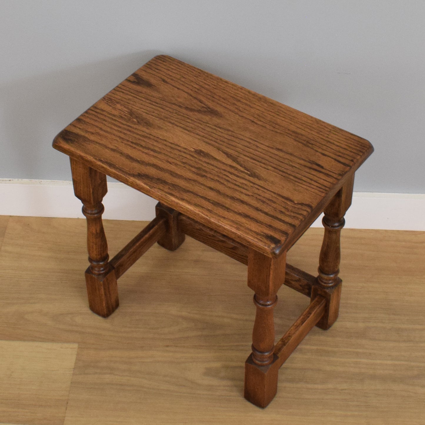 Oak Nest of Two Tables