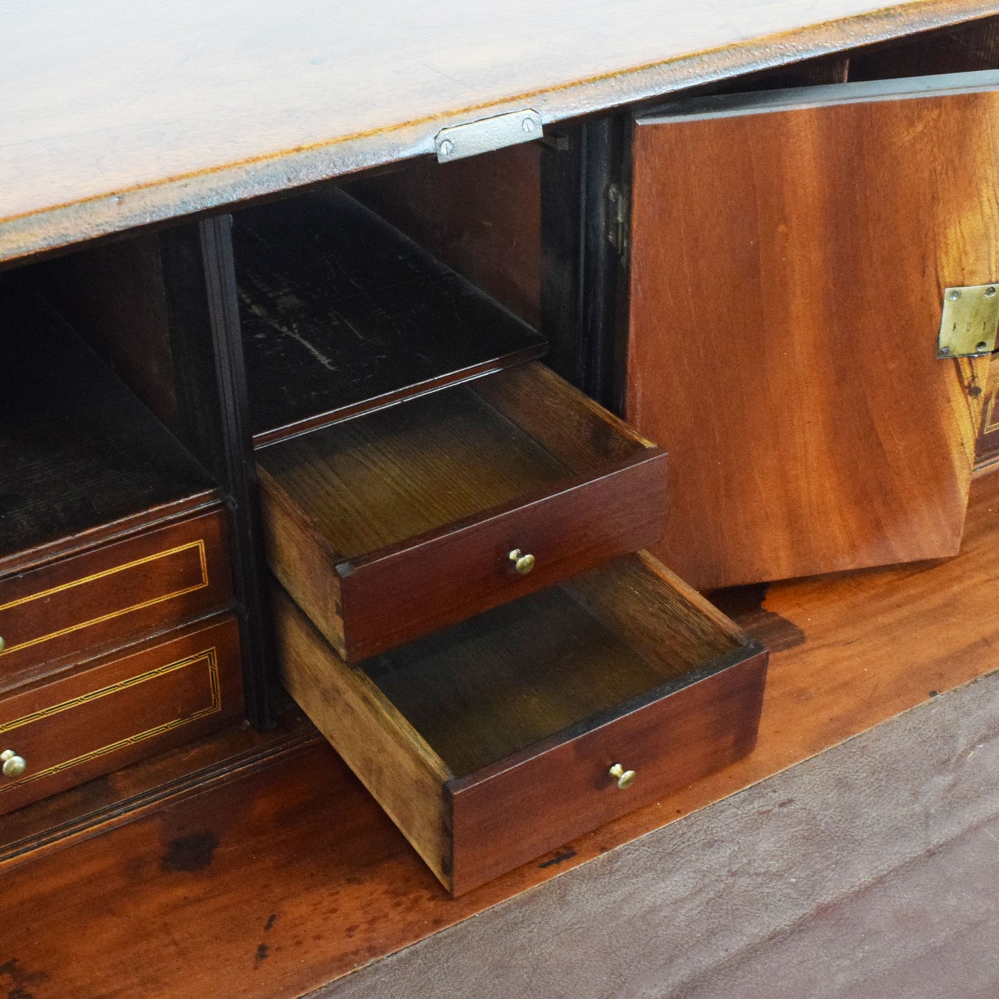 Rustic Antique Bureau
