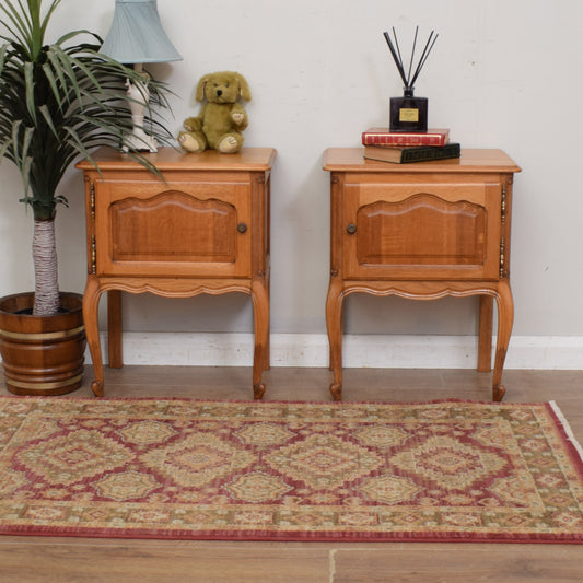 Pair of French Bedsides