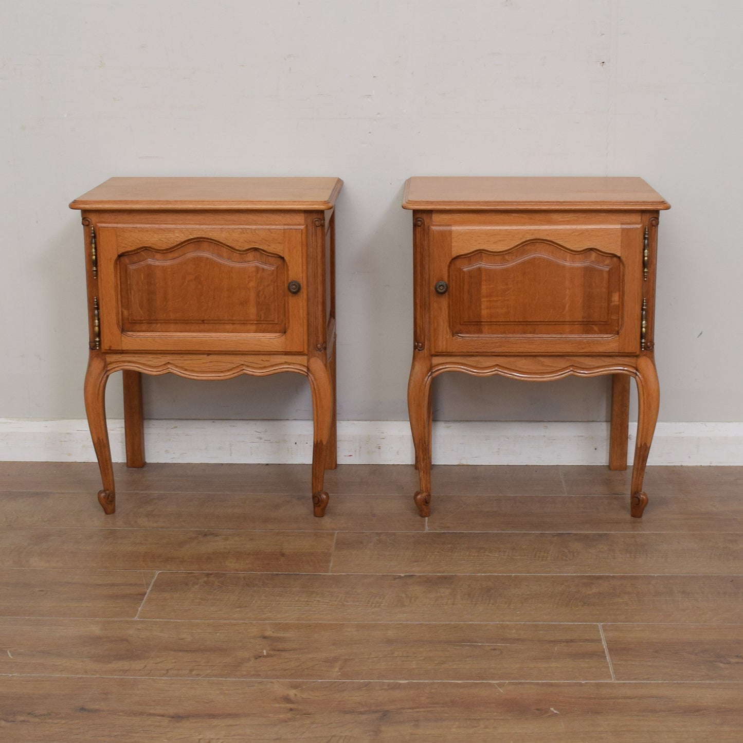 Pair of French Bedsides