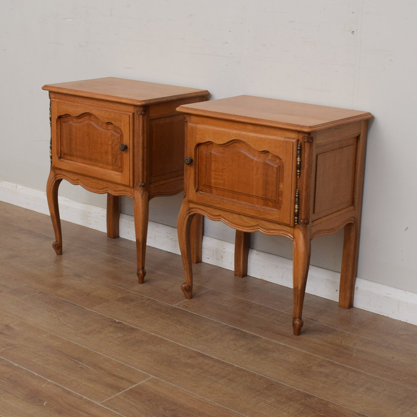 Pair of French Bedsides