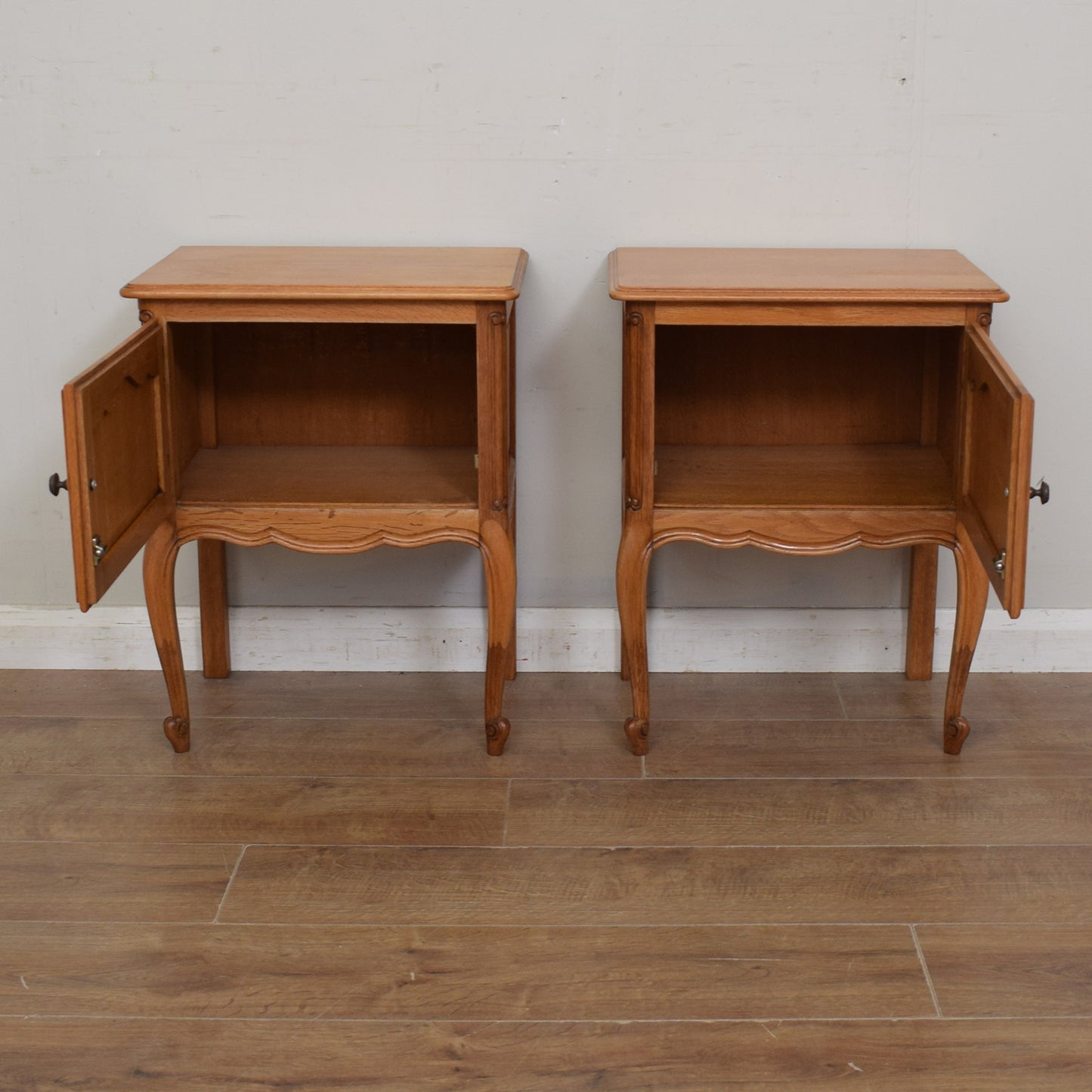 Pair of French Bedsides