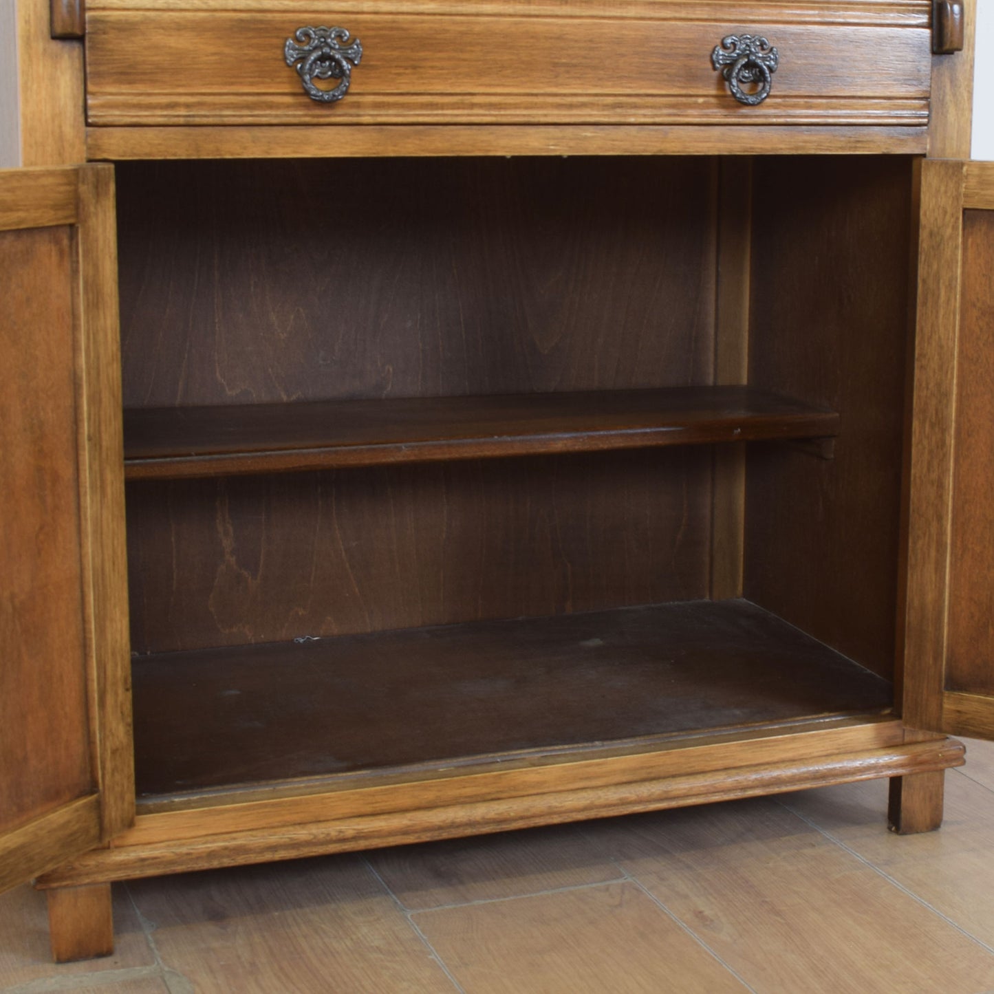 Old Charm Linenfold Bureau