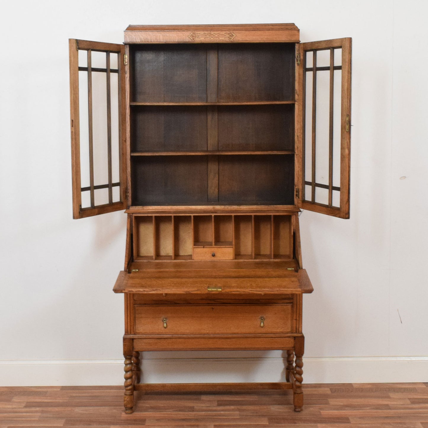 Restored Bureau Bookcase