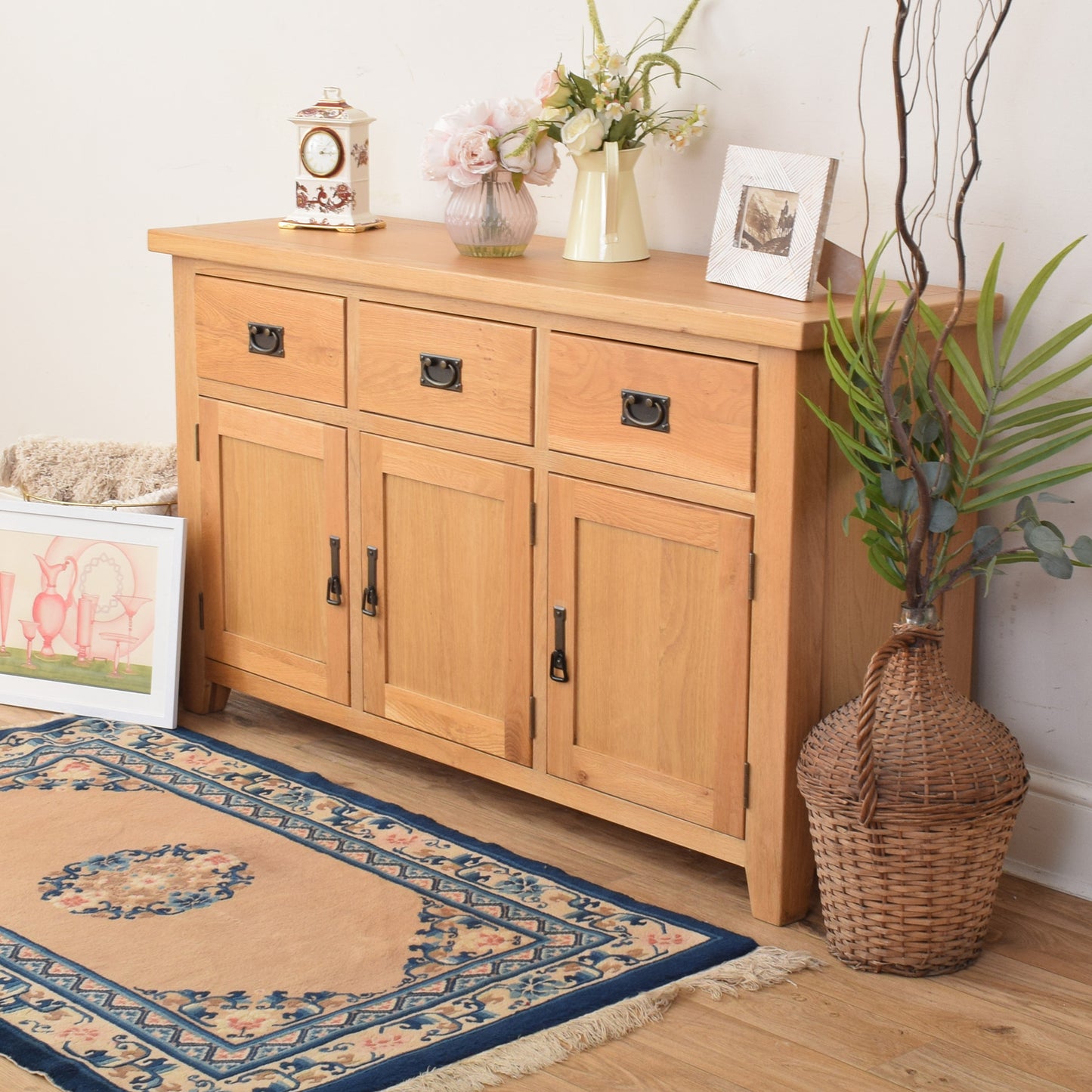 Modern Oak Sideboard