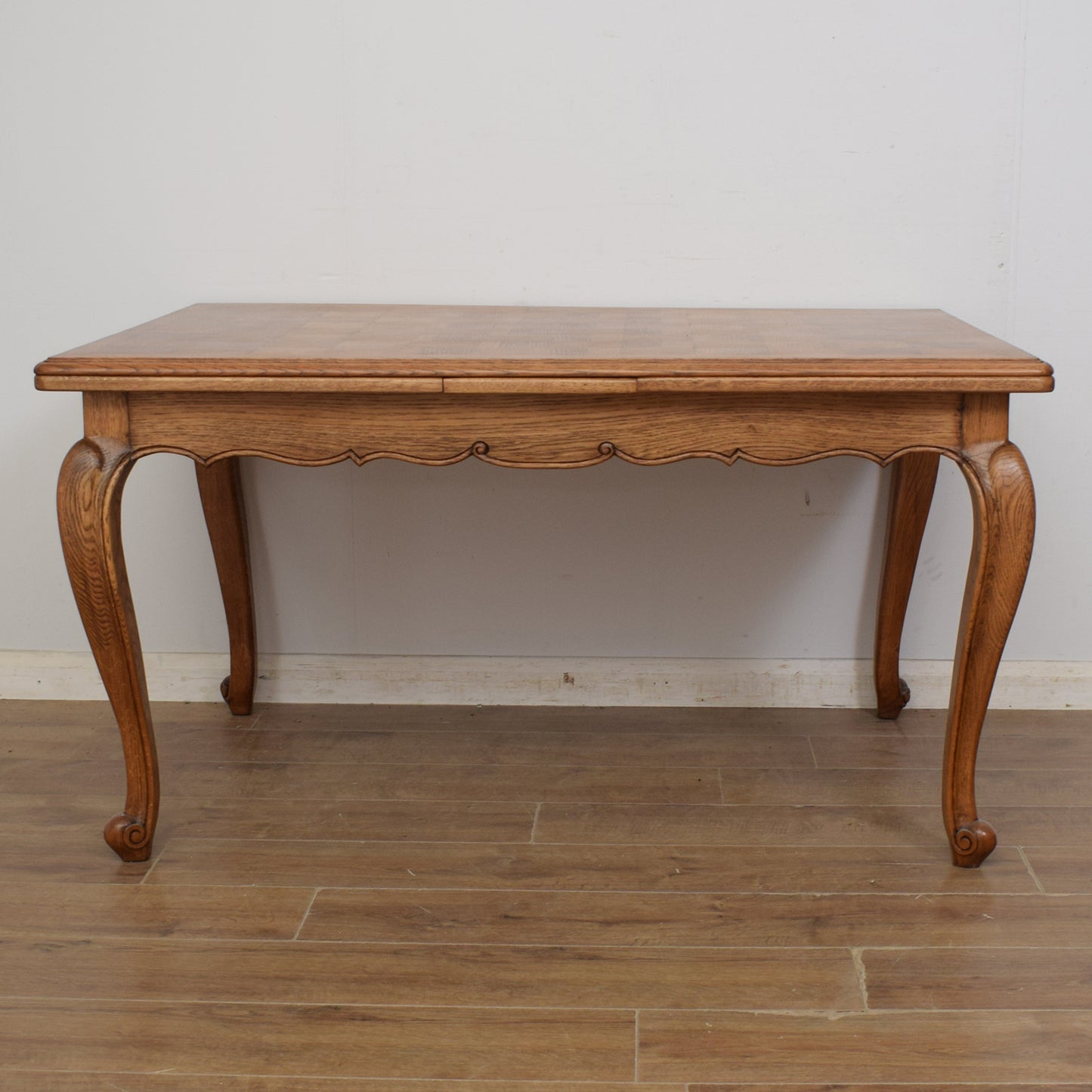 Extendable French Dining Table & Six Chairs