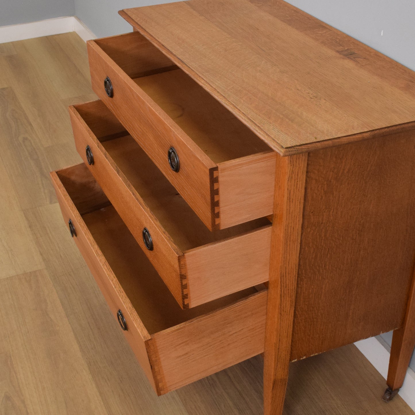 Restored Oak Chest of Drawers