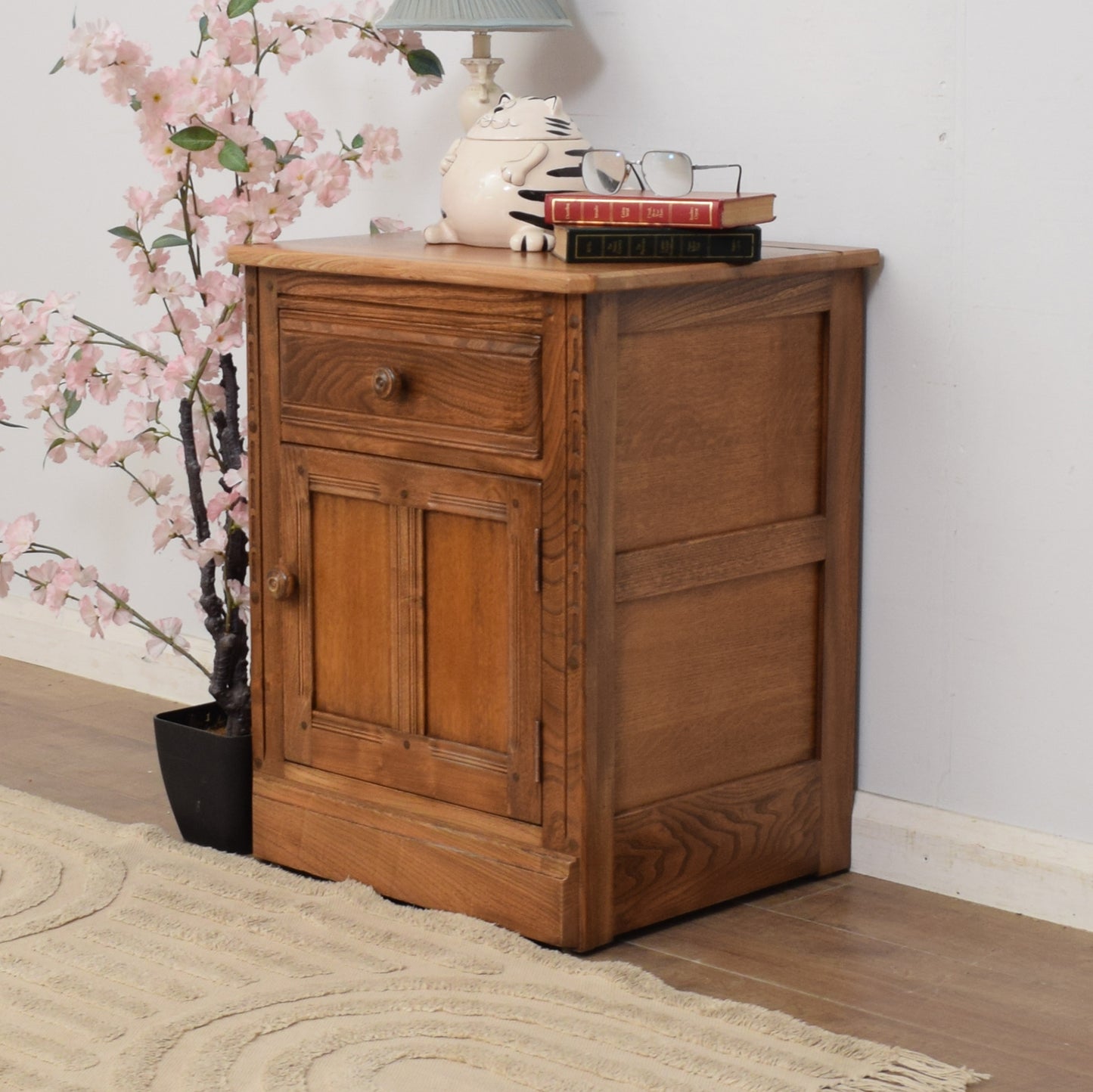 Elm Wood Side Cabinet