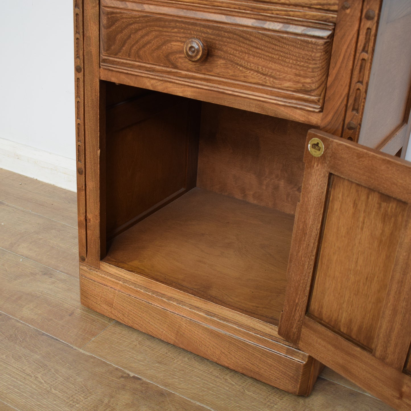 Elm Wood Side Cabinet