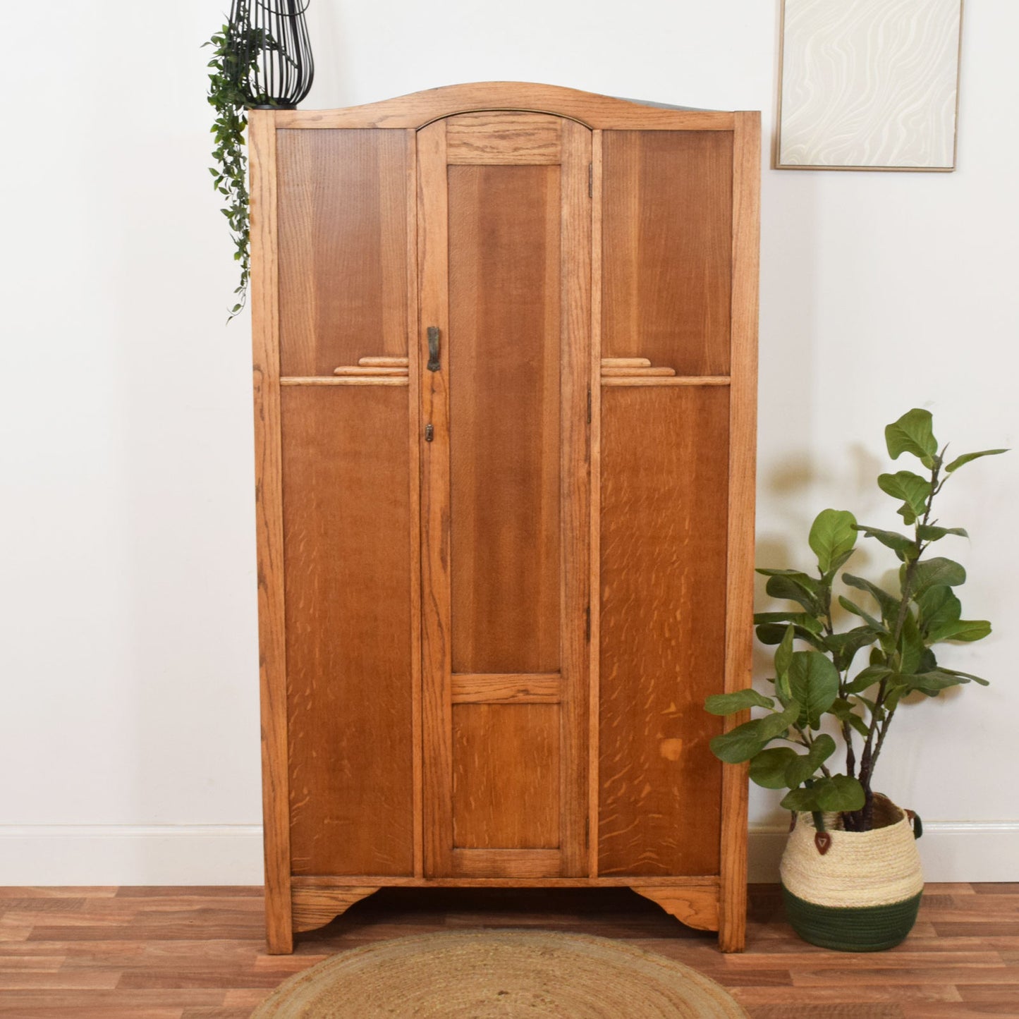 Restored Oak Hallrobe