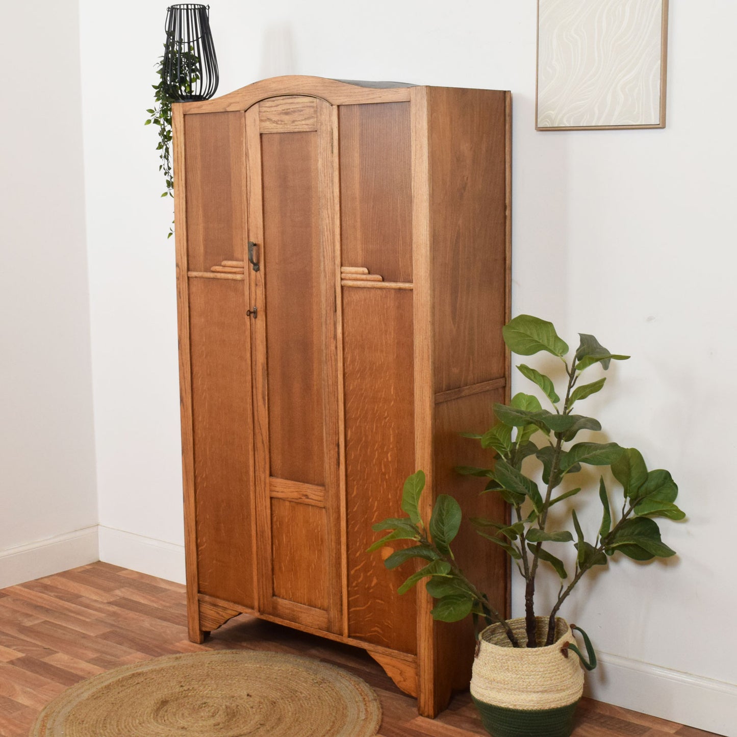 Restored Oak Hallrobe