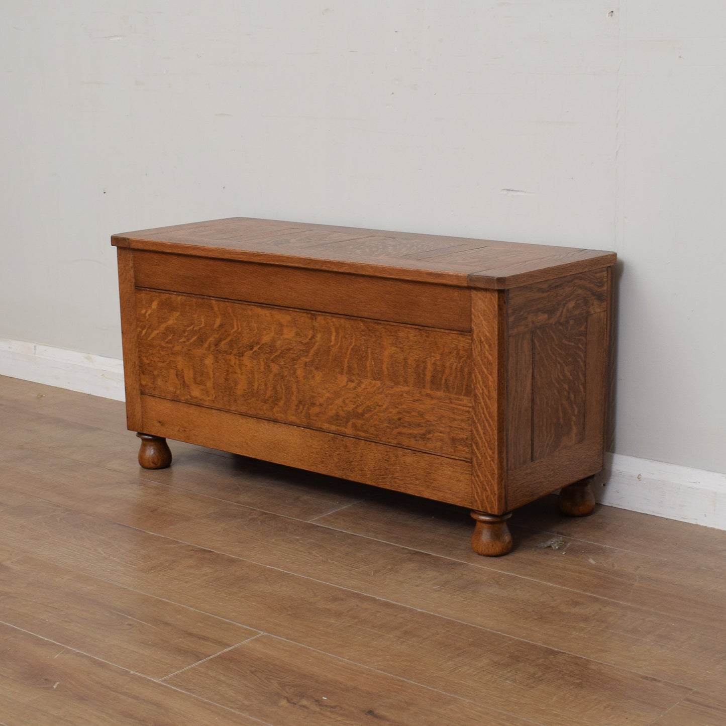 Oak Blanket Box