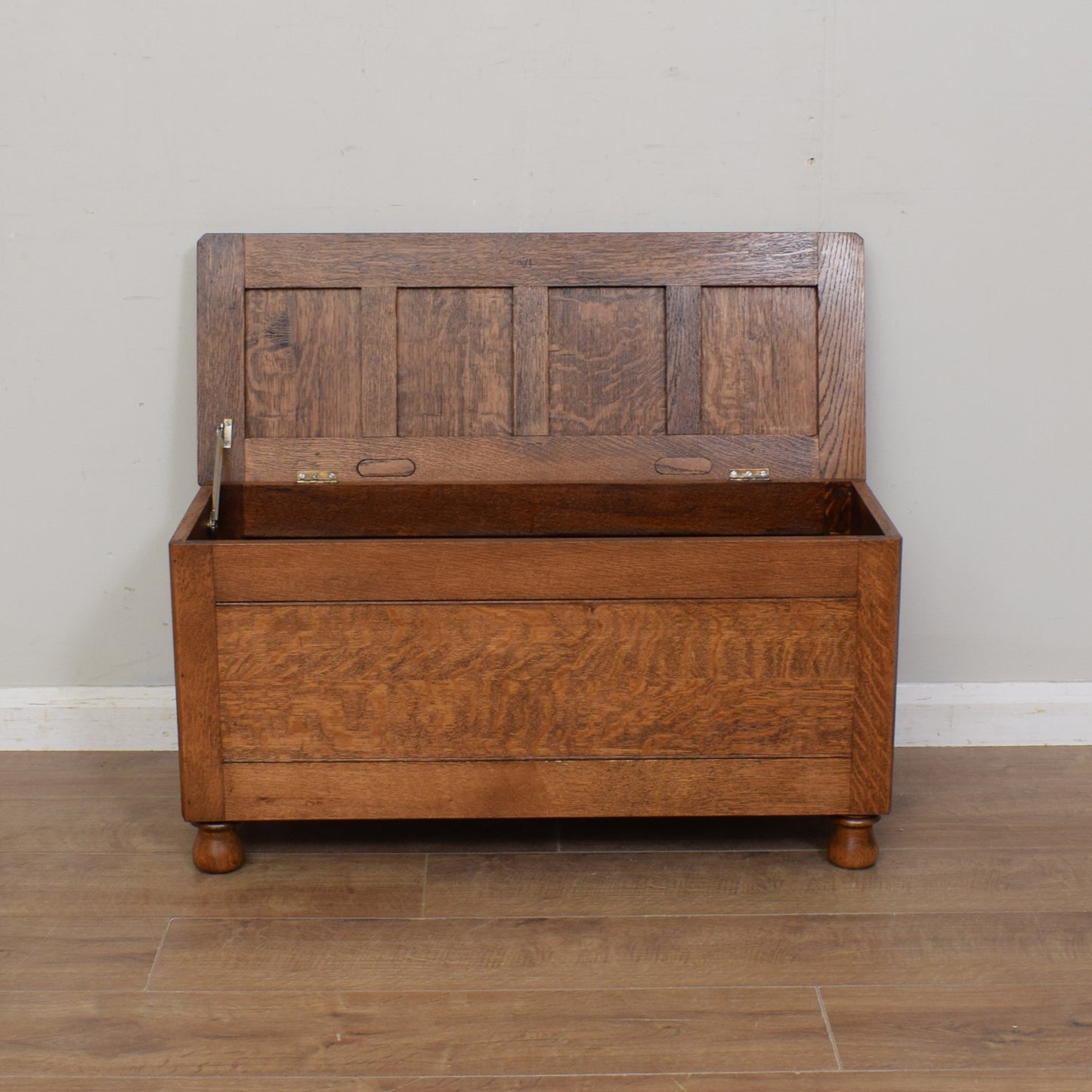 Oak Blanket Box