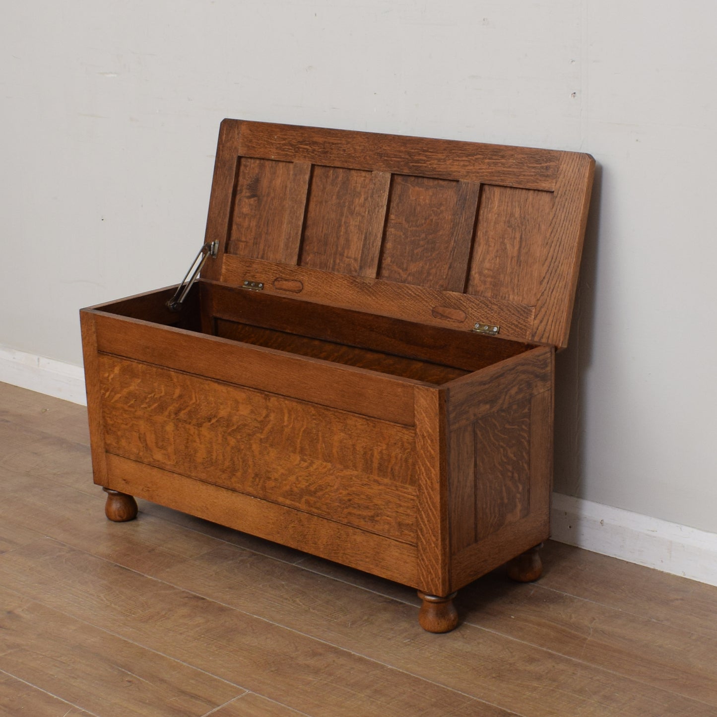 Oak Blanket Box