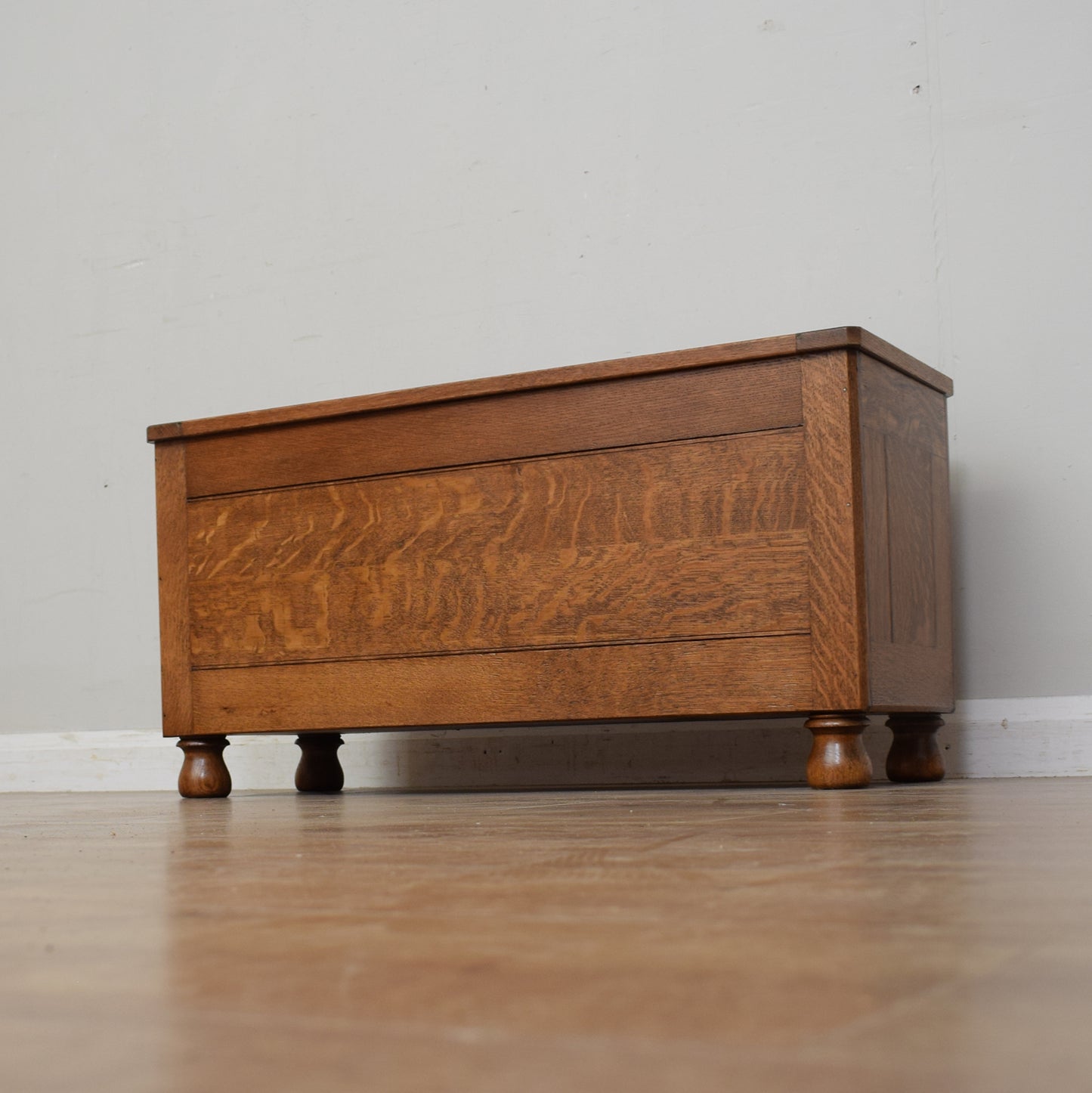 Oak Blanket Box