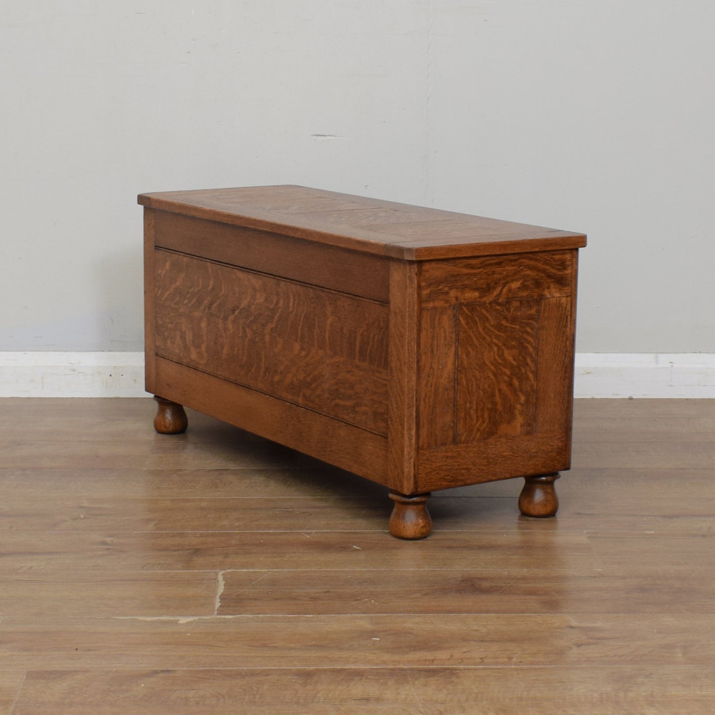 Oak Blanket Box