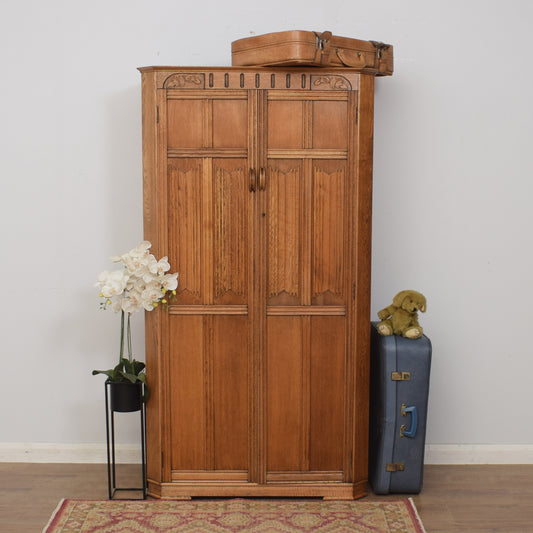Restored Oak Wardrobe