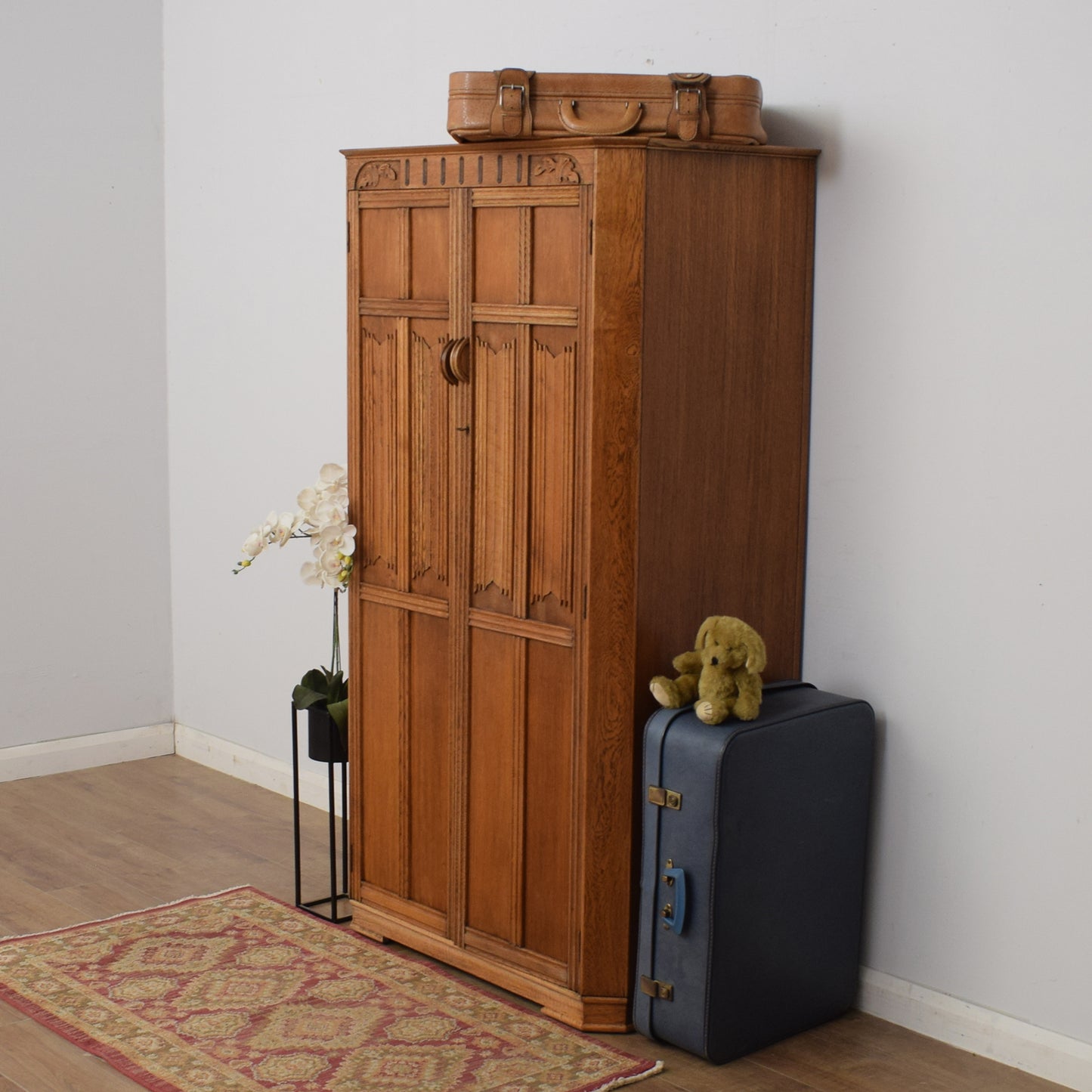Restored Oak Wardrobe