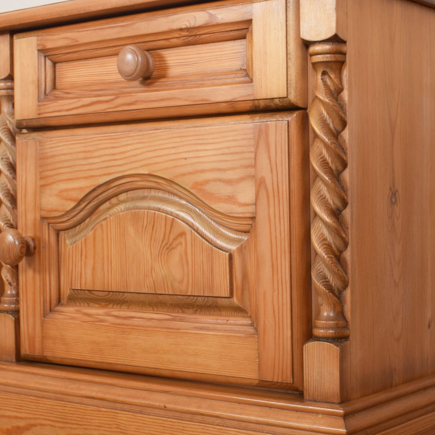 Pair of Pine Bedsides