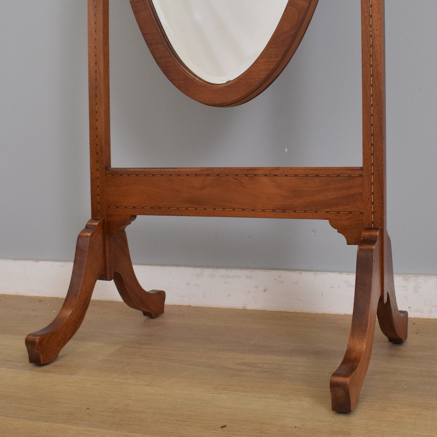 Restored Cheval Mirror