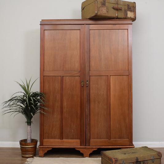 Restored Vintage Double Wardrobe