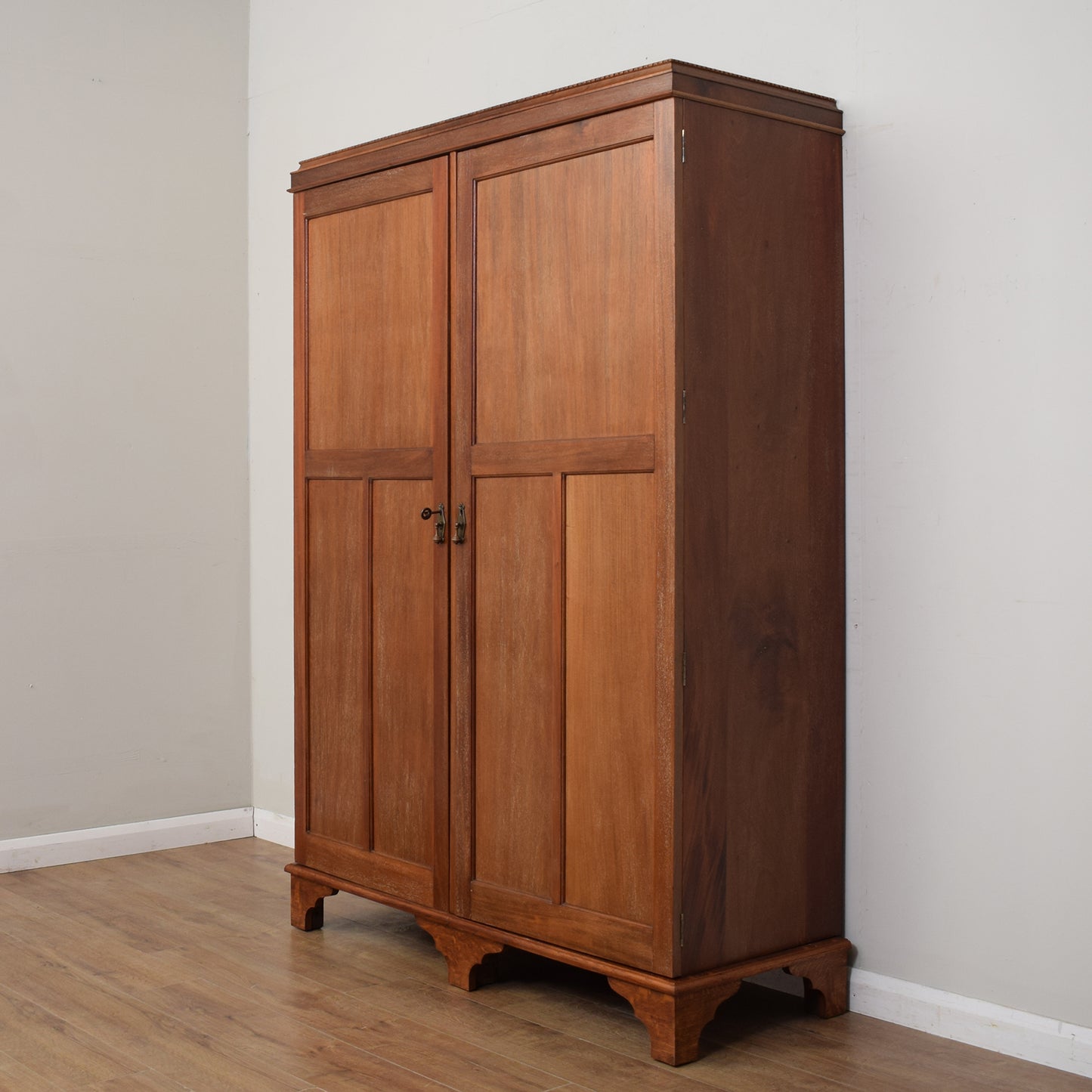 Restored Vintage Double Wardrobe