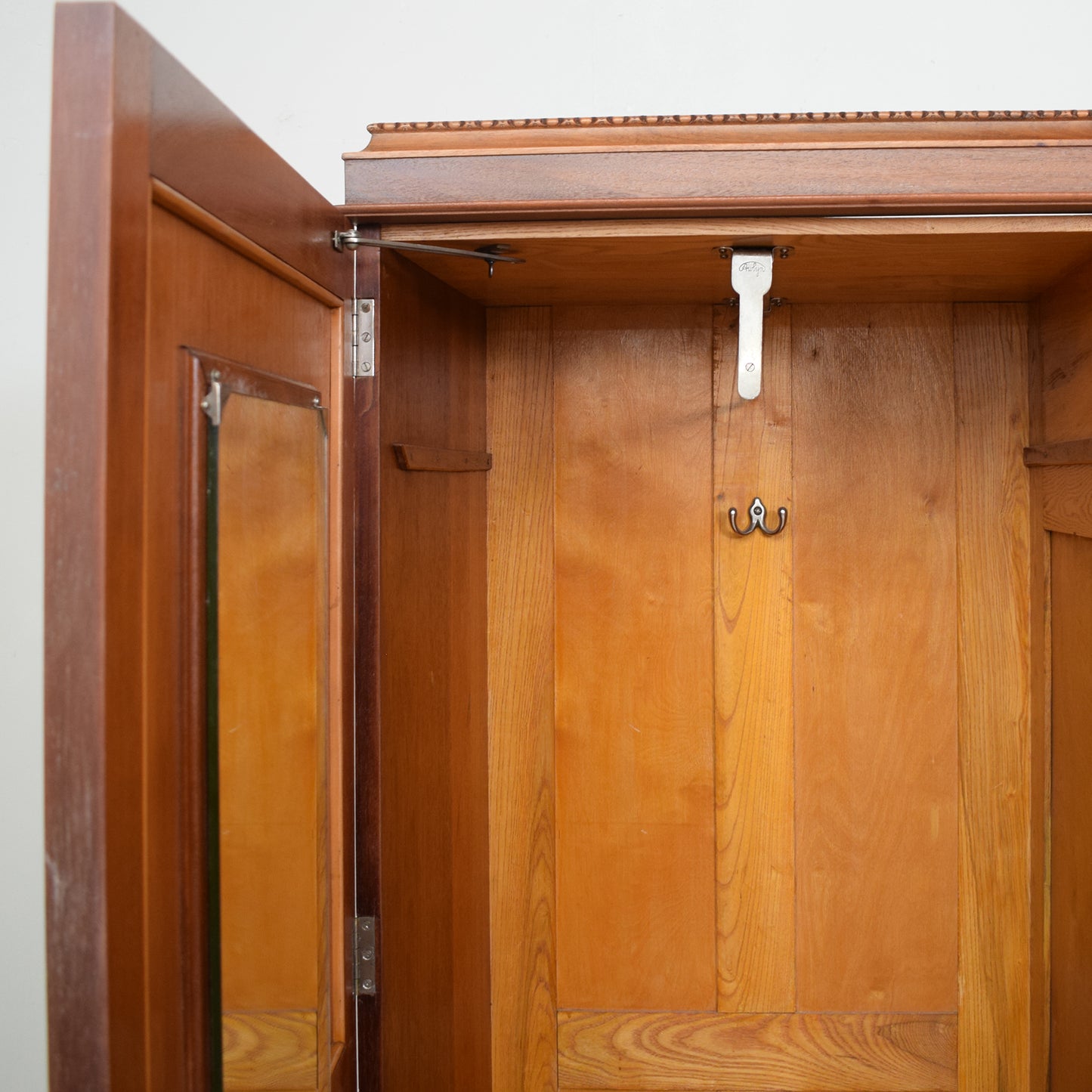 Restored Vintage Double Wardrobe