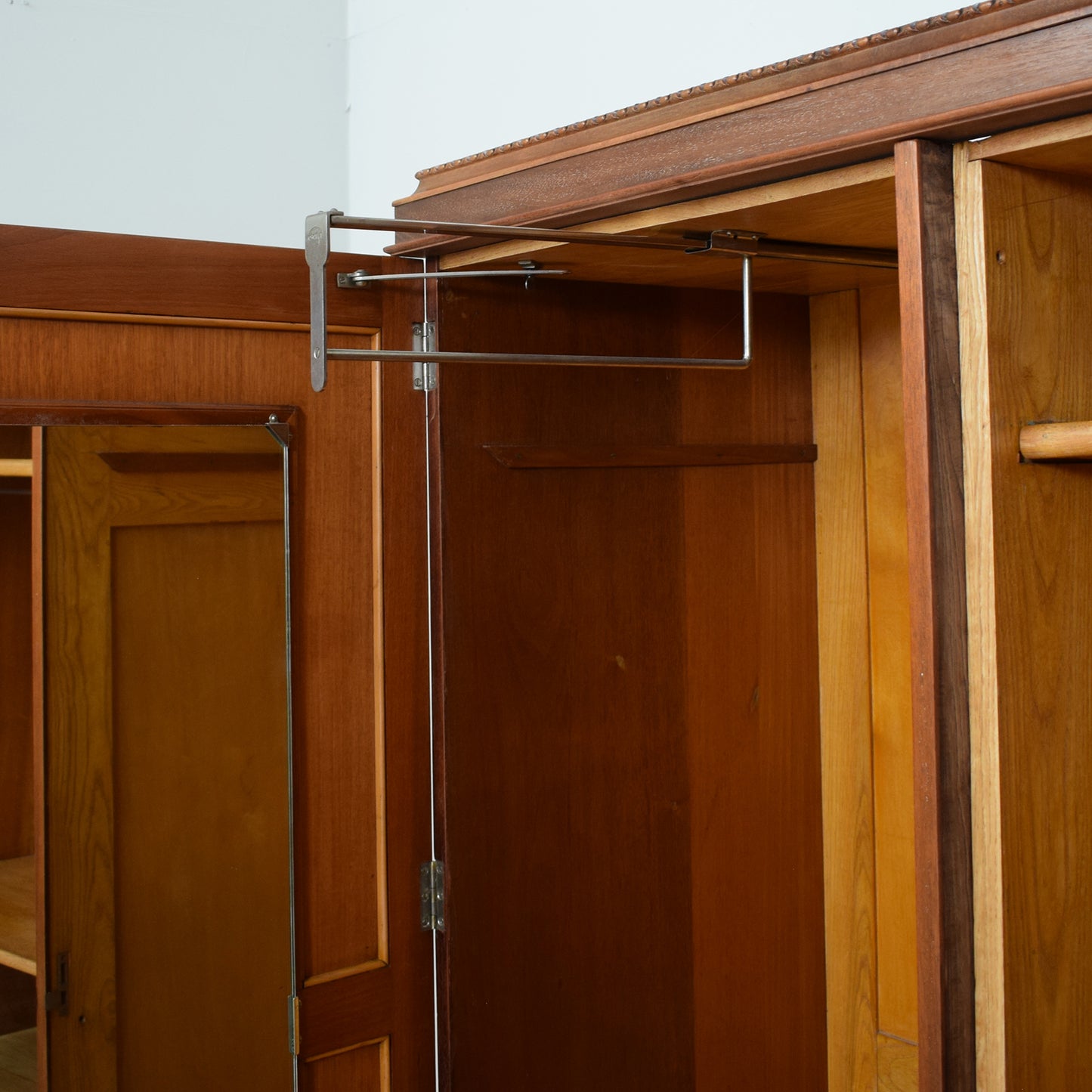 Restored Vintage Double Wardrobe