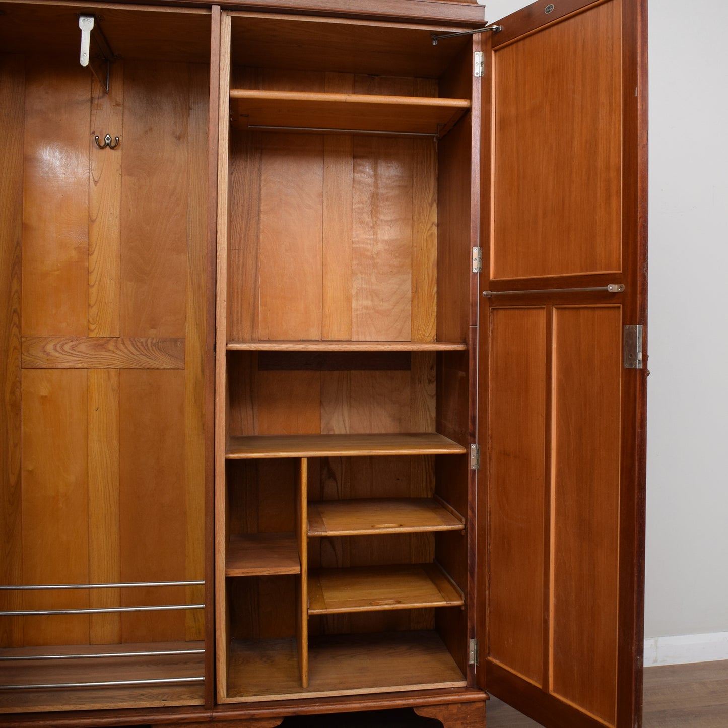 Restored Vintage Double Wardrobe