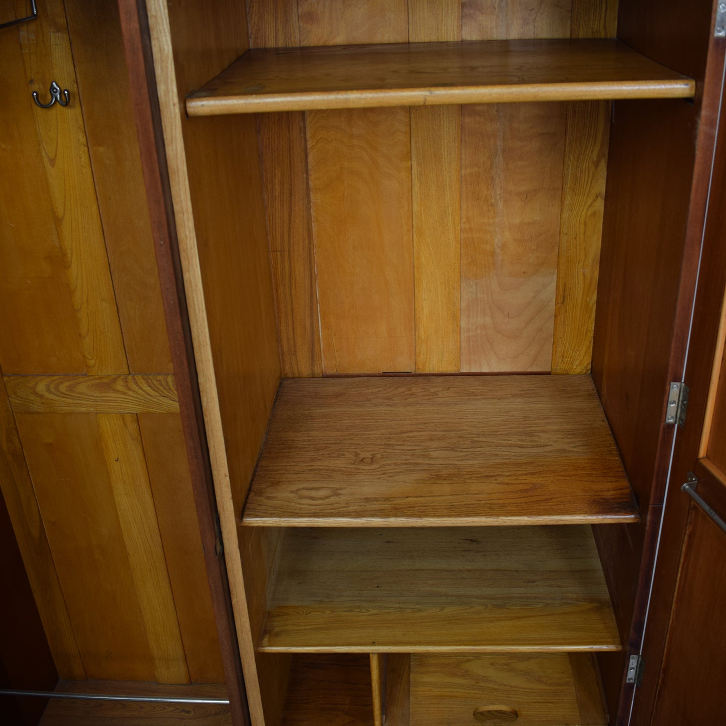 Restored Vintage Double Wardrobe