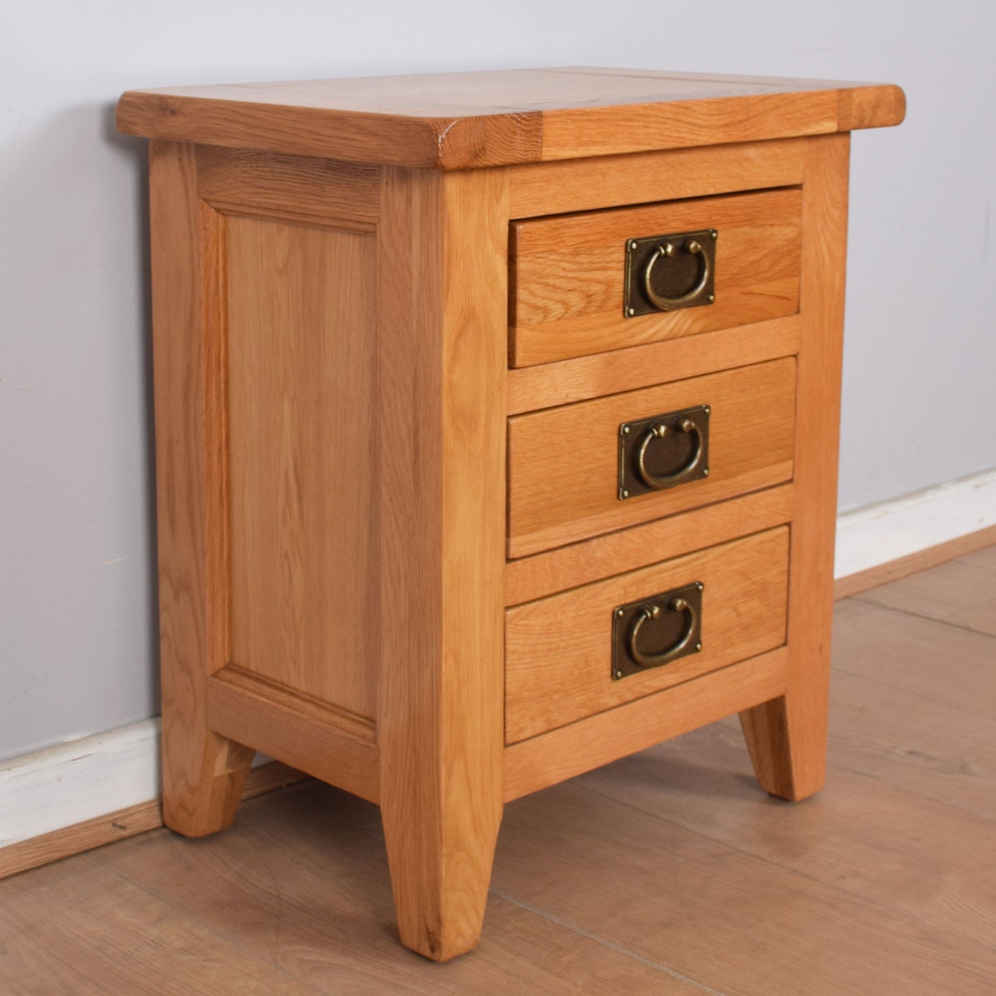 Pair of Oak Bedsides