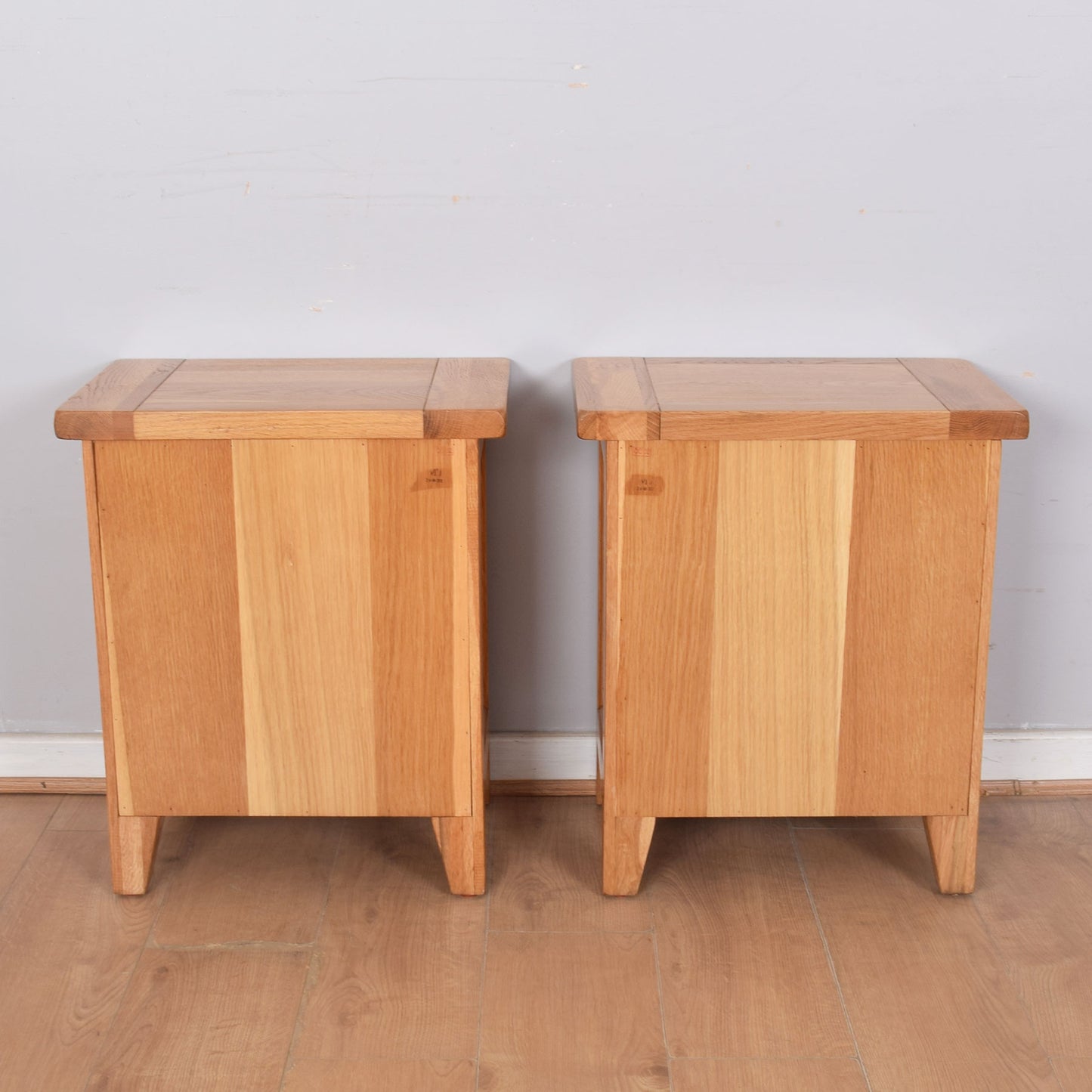 Pair of Oak Bedsides