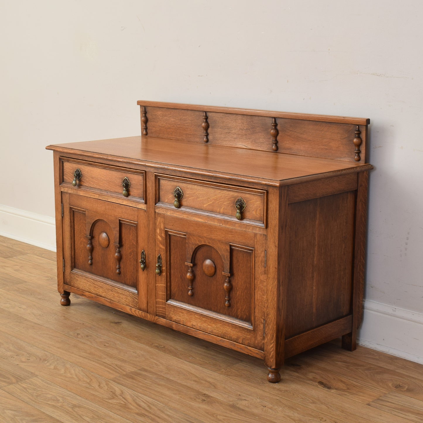 Low Oak Sideboard