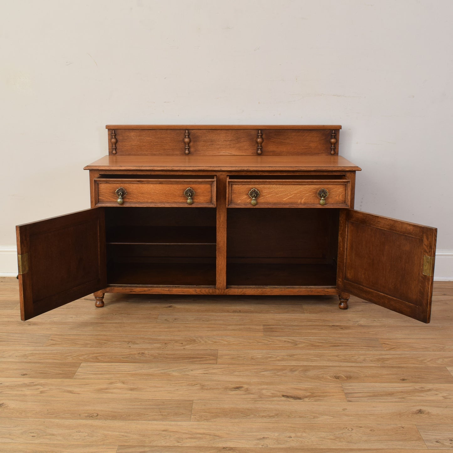 Low Oak Sideboard