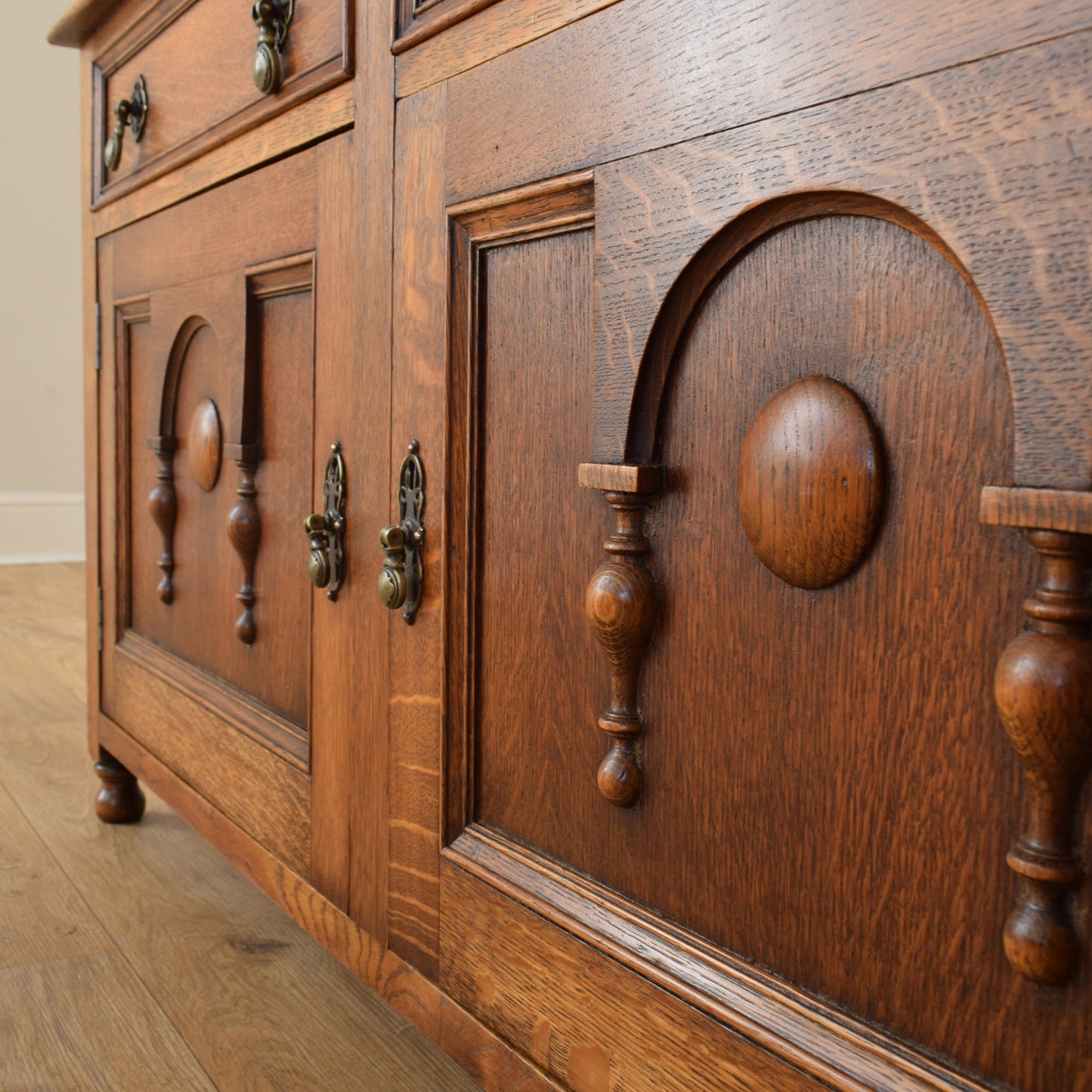 Low Oak Sideboard