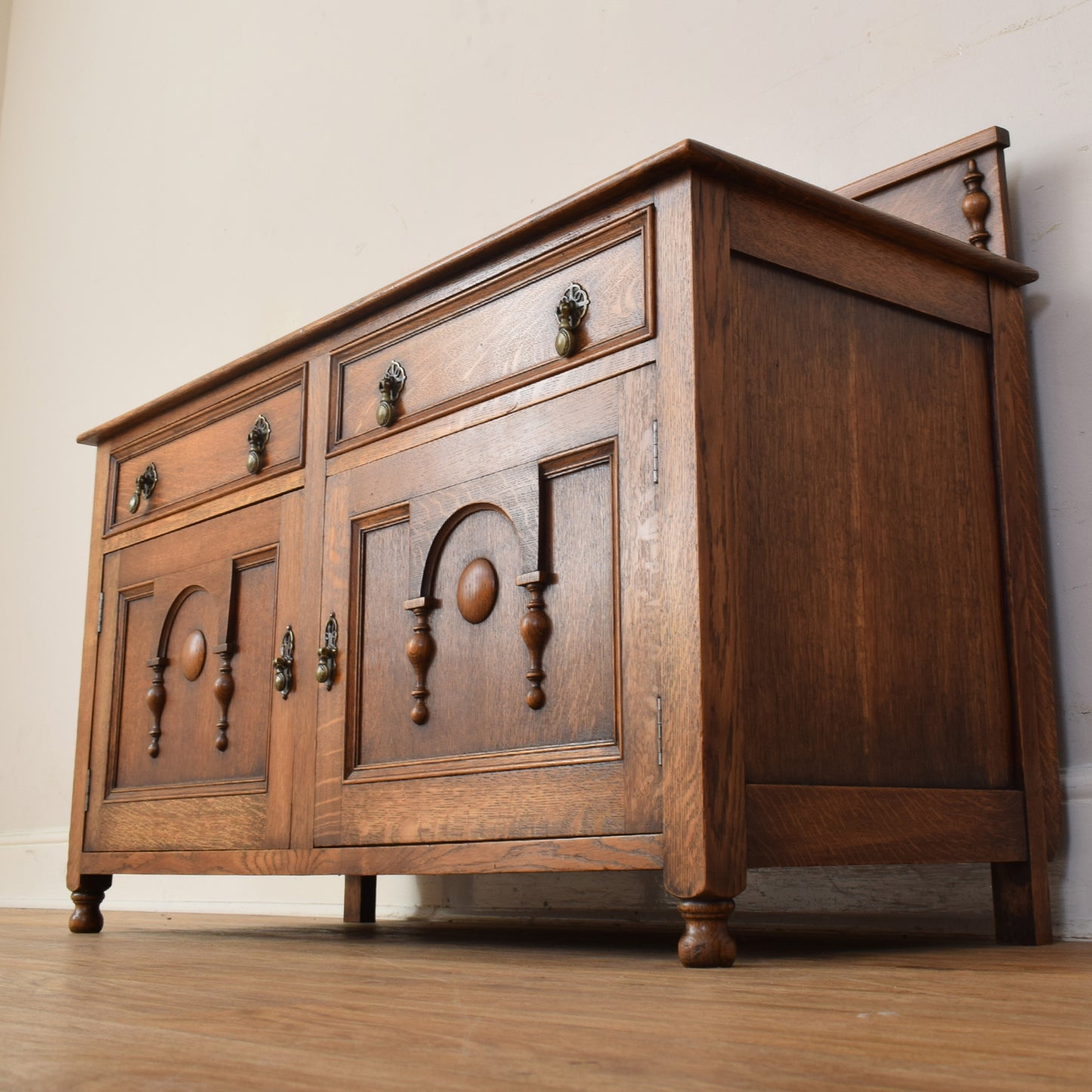 Low Oak Sideboard