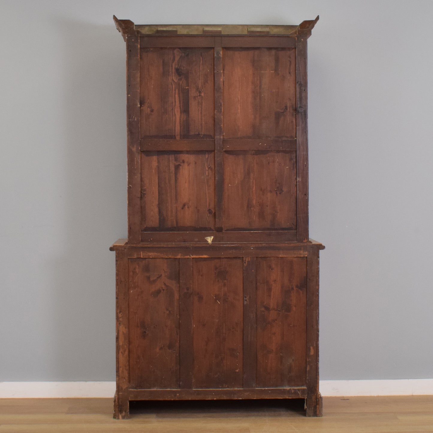 Lime Washed Oak Display Dresser