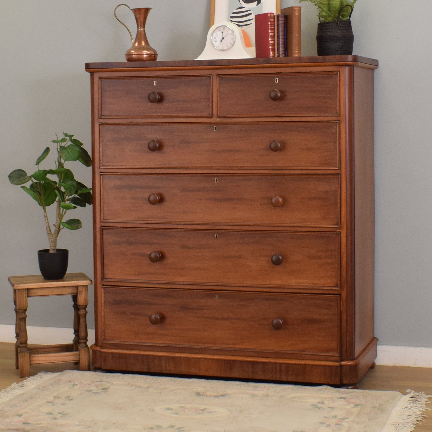 Large Mahogany Chest of Drawers