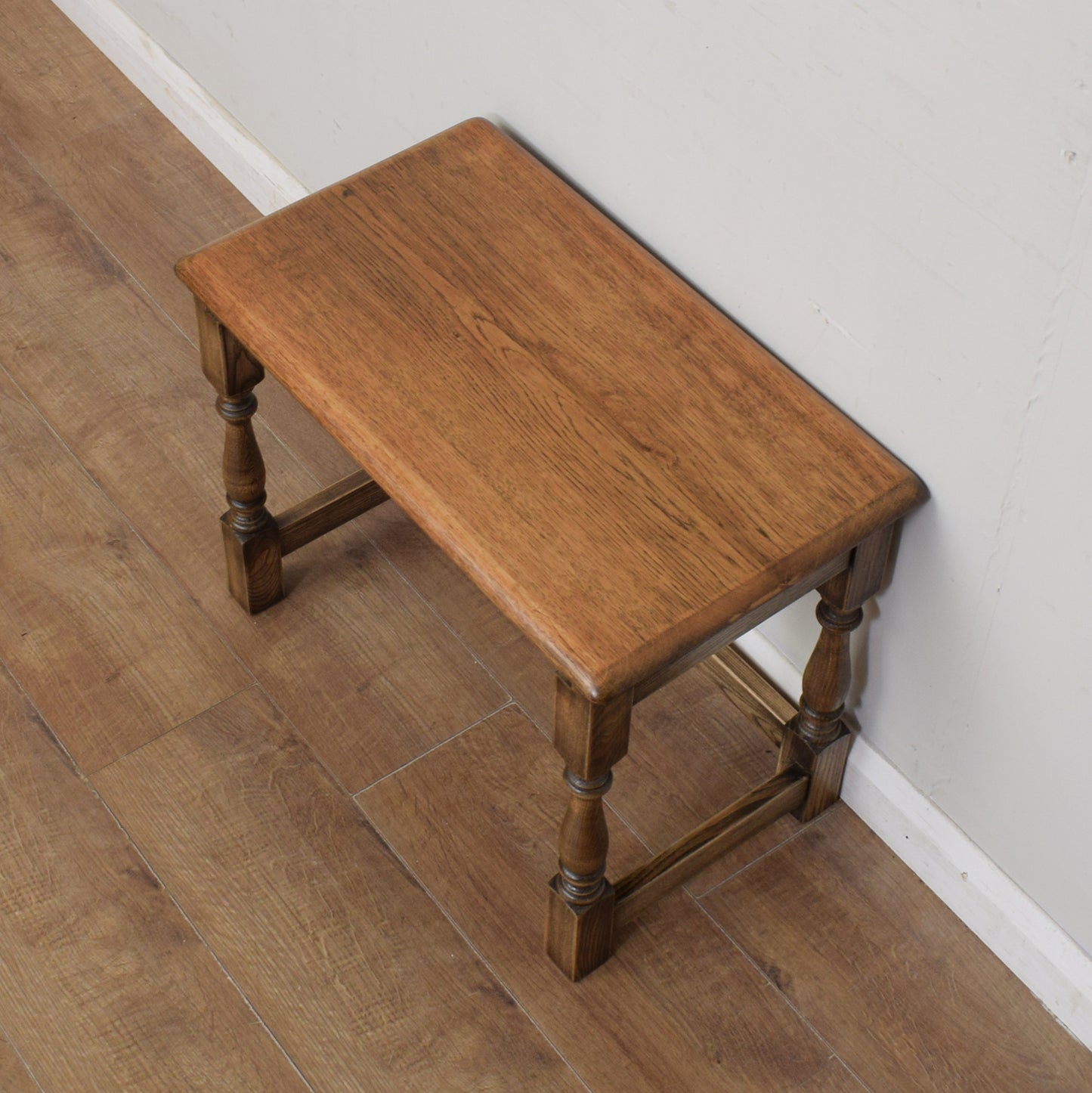 Restored Oak Nest of Tables