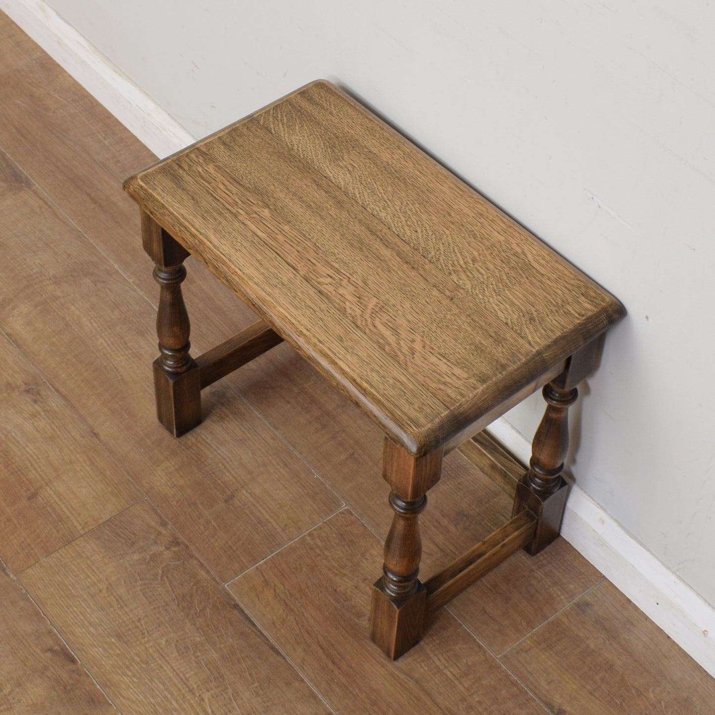 Restored Oak Nest of Tables