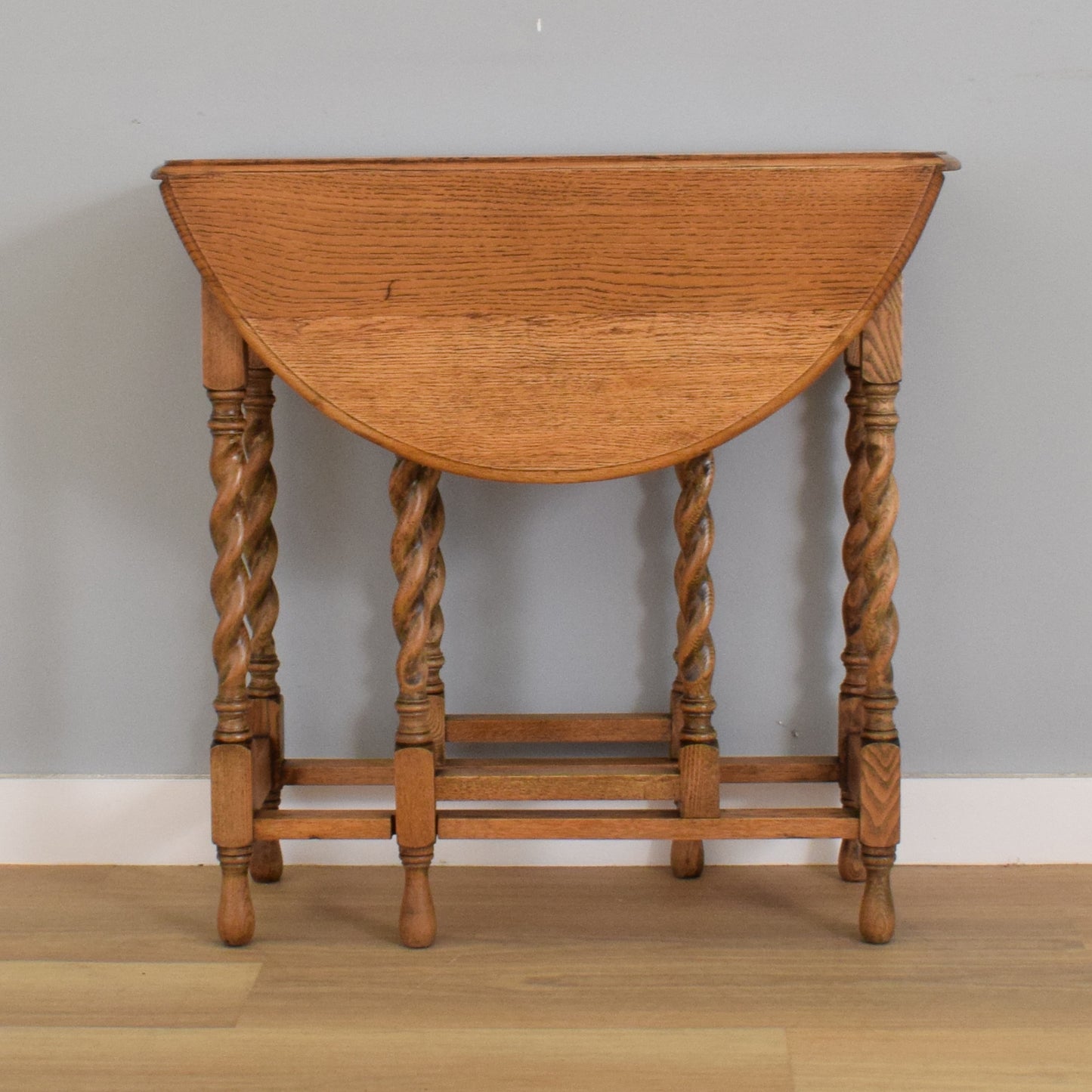 Oak Drop-Leaf Table