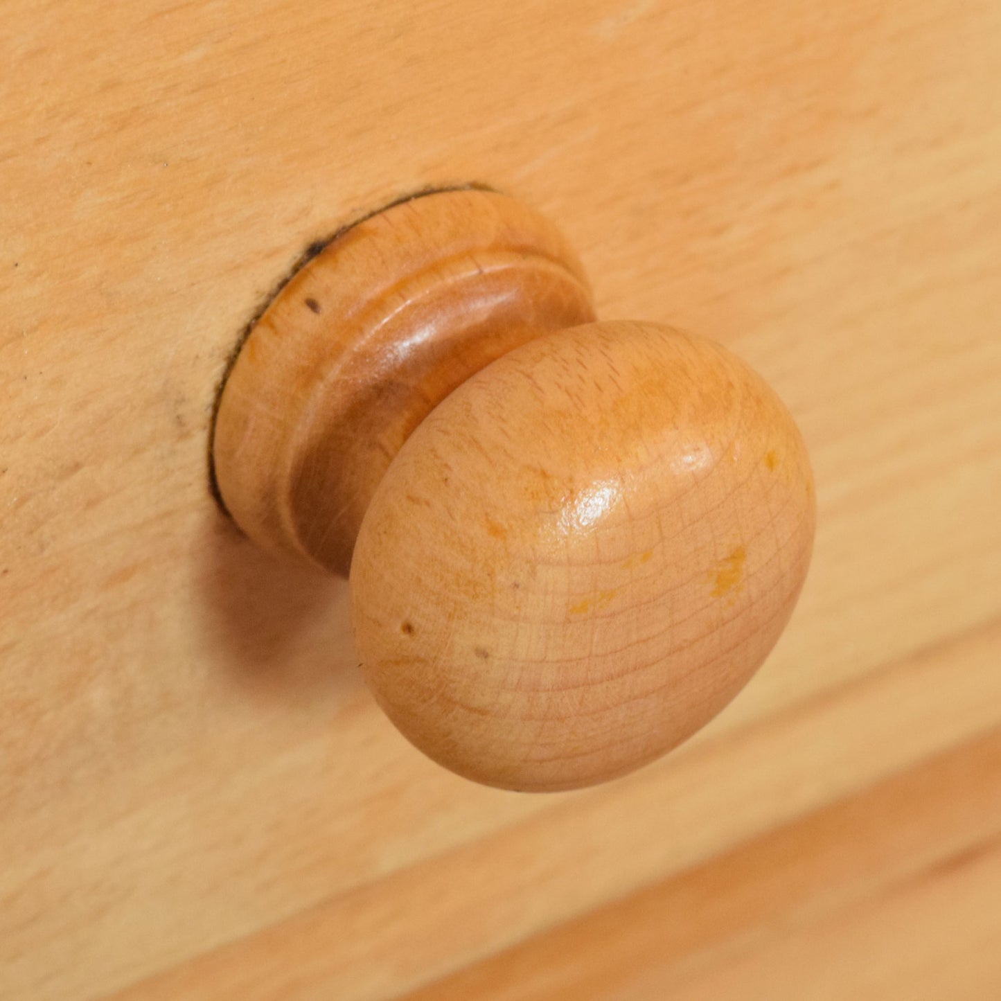 Restored Blonde Oak Sideboard