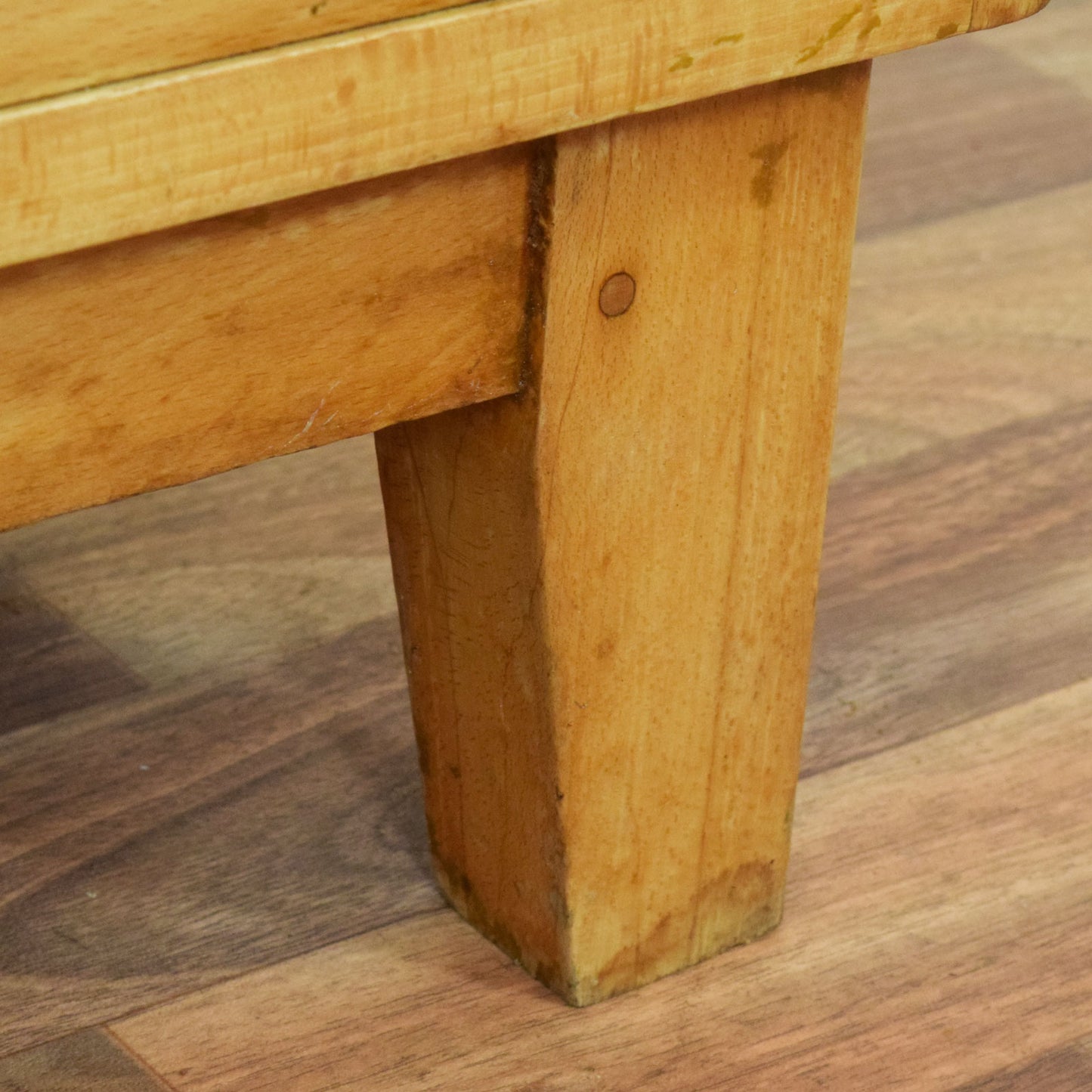 Restored Blonde Oak Sideboard