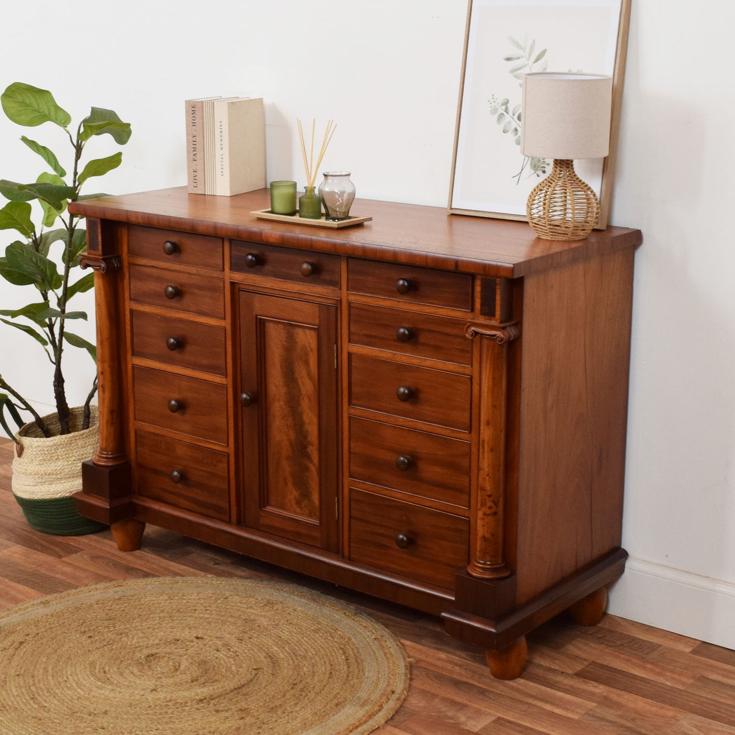 Restored Mahogany Chest of Drawers
