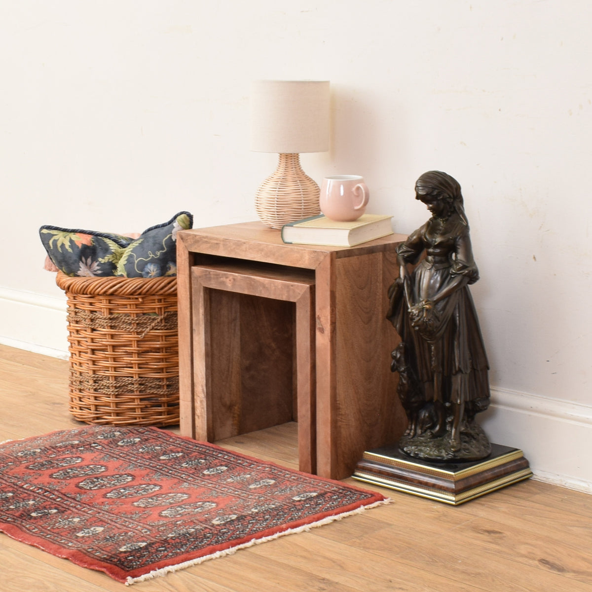 Sheesham Nest Of Two Tables